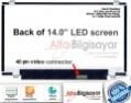 14.0 Slim Led B140XTN03.1 hb140wx1-300 HSD140PHW2 M140NWR1 LP140WH2 B140XW02 B140XW03 N140BGE-L31 N140BGE-L41 N140BGE-L42 N140B6-L06 BT140GW03 LTN140AT20 LTN140AT12 LTN140AT08 LTN140AT10 LTN140AT11 LTN140AT12 claa140wb01 claa140wb01a B140XTN02.0 Led Ekran - Görsel 2