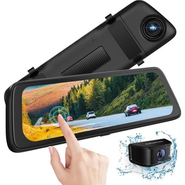 DDPAI Mola E3 1440P HD 10 İnç Dokunmatik Ekran