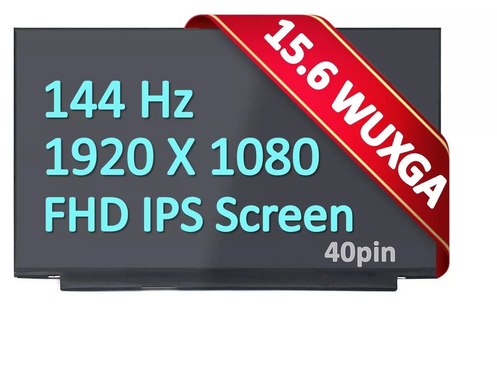 B156HAN08.4 B156HAN09.2 b156han13.0 NV156FHM-NX4 LP156WFG (SP)(F2), LP156WFG(SP)(F3) LP156WFG (SP)(P2) nv156fhm-nx1 LM156LFGL05 b156han13.1 LM156LFGL02 N156HRA-EA1 LM156LFGL03 NV156FHM-N4U 15.6 1920X1080 1080P eDP 40pins IPS Display Panel 144Hz