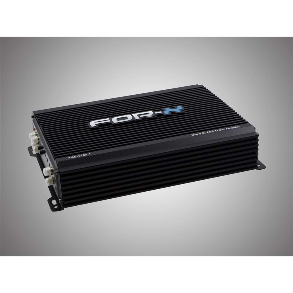 For-X XAE-1200.1 1200Watt Rms Bass Kontrollü Mono Oto Anfi - Görsel 3