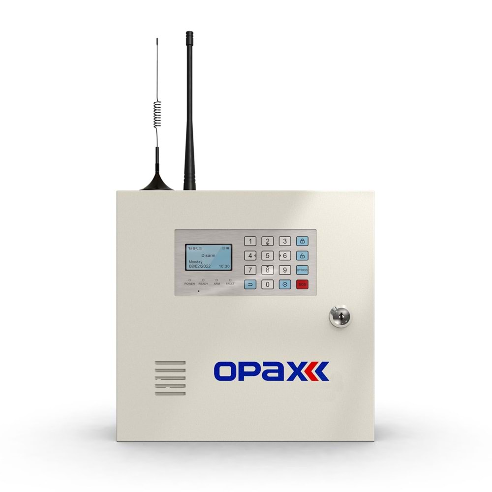 OPAX-2545 PSTN ÖZELLİKLİ KABLOLU & KABLOSUZ ALARM PANELİ - Görsel 4