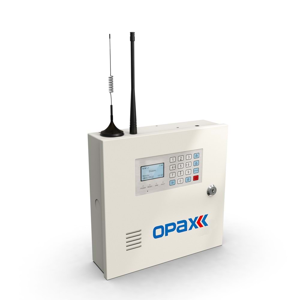 OPAX-2545 PSTN ÖZELLİKLİ KABLOLU & KABLOSUZ ALARM PANELİ - Görsel 5