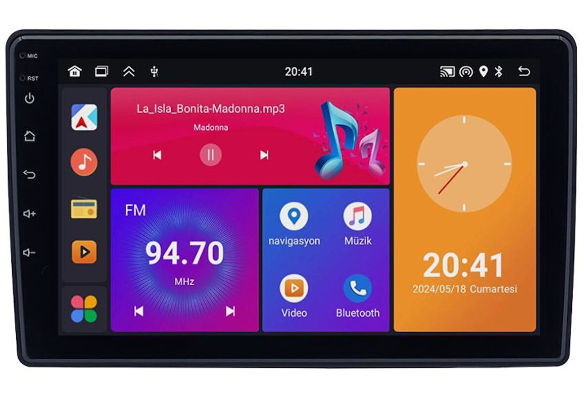 Peugeot Partner Android Multimedya Sistemi (2008-2017) for-x 2/32