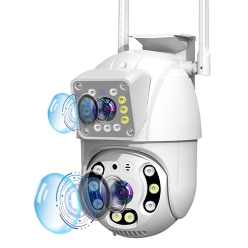 RAYNOX RX-TYQ301 2X2MP SPEED DOME WIFI SMART CAMERA