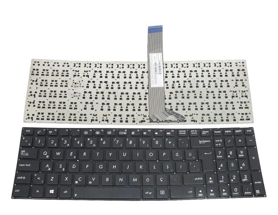 asus p2528lj P2528L P2530, P2530U, P2530U, P2530UA P2530U P2540U P2520, P2520L, P2520LA, P2520LJ, p2528, p2528S  Notebook Klavye - Tuş Takımı / TR