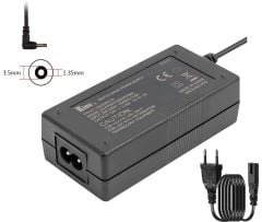 hometech A-SeL 400C, 130P, 150P, 500C, 600C, 700C, 800c   3.5 x 1.35 mm, 3.5x1.35mm 12v 3A  Adaptör Şarj Cihazı - Görsel 2