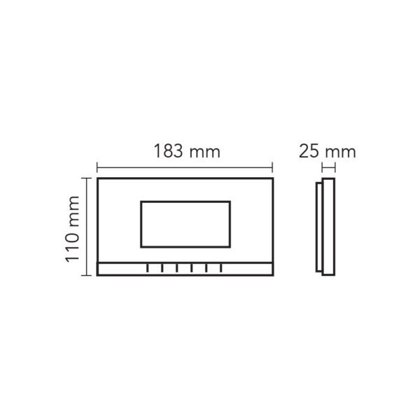4.3″ Görüntülü Diafon Bus Plus (Mekanik Butonlu) - Görsel 4