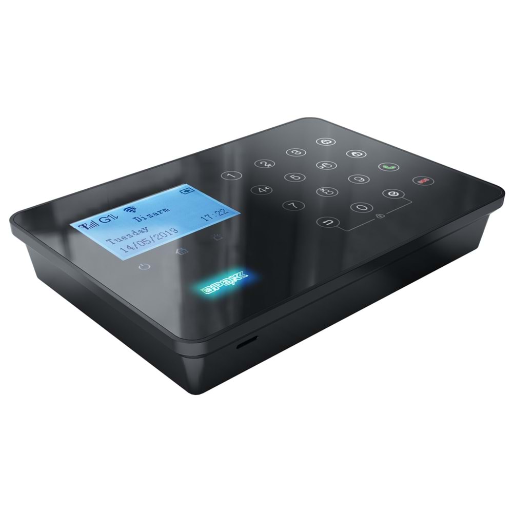 ARD-575 SİYAH GPRS I GSM I WİFİ KABLOLU & KABLOSUZ DOKUNMATİK ALARM SİSTEMİ - Görsel 3